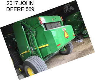 2017 JOHN DEERE 569