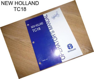 NEW HOLLAND TC18