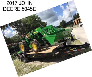 2017 JOHN DEERE 5045E