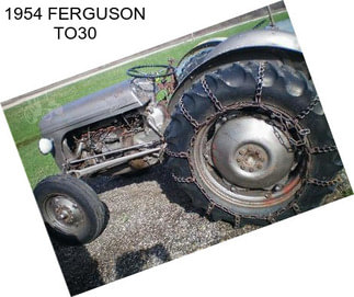 1954 FERGUSON TO30