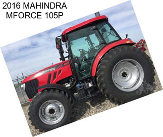 2016 MAHINDRA MFORCE 105P