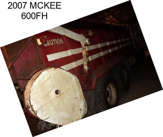 2007 MCKEE 600FH