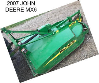 2007 JOHN DEERE MX6