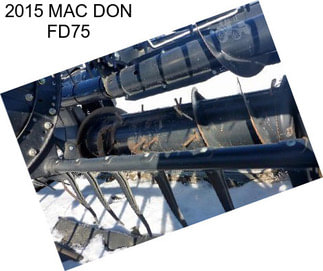 2015 MAC DON FD75