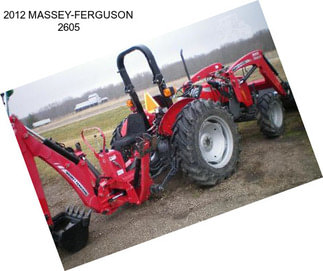 2012 MASSEY-FERGUSON 2605