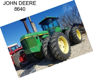 JOHN DEERE 8640