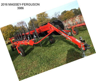 2016 MASSEY-FERGUSON 3986