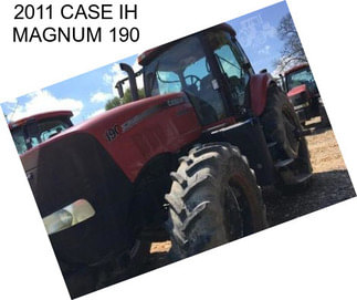 2011 CASE IH MAGNUM 190