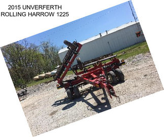 2015 UNVERFERTH ROLLING HARROW 1225