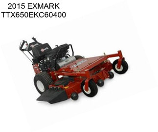 2015 EXMARK TTX650EKC60400