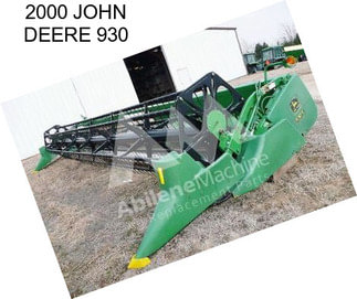 2000 JOHN DEERE 930