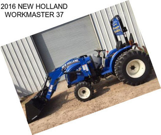 2016 NEW HOLLAND WORKMASTER 37