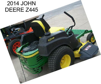 2014 JOHN DEERE Z445