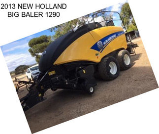 2013 NEW HOLLAND BIG BALER 1290