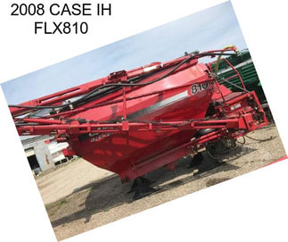 2008 CASE IH FLX810