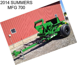 2014 SUMMERS MFG 700