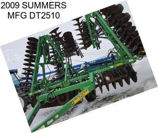 2009 SUMMERS MFG DT2510