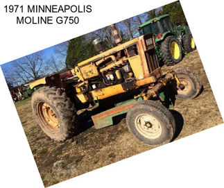 1971 MINNEAPOLIS MOLINE G750