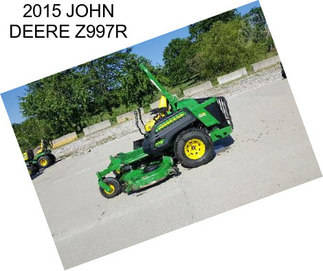 2015 JOHN DEERE Z997R