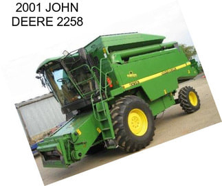 2001 JOHN DEERE 2258