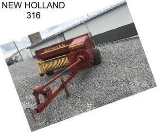 NEW HOLLAND 316