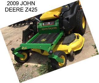 2009 JOHN DEERE Z425