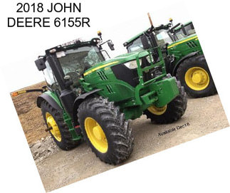 2018 JOHN DEERE 6155R