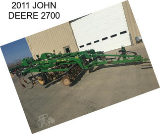 2011 JOHN DEERE 2700