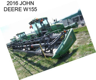 2016 JOHN DEERE W155