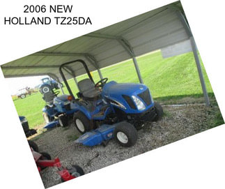 2006 NEW HOLLAND TZ25DA