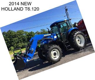 2014 NEW HOLLAND T6.120