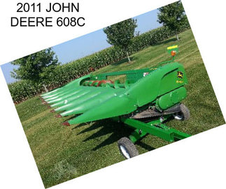 2011 JOHN DEERE 608C