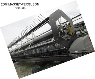 2007 MASSEY-FERGUSON 8200-35