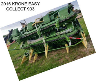 2016 KRONE EASY COLLECT 903