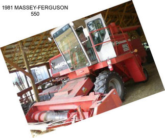1981 MASSEY-FERGUSON 550