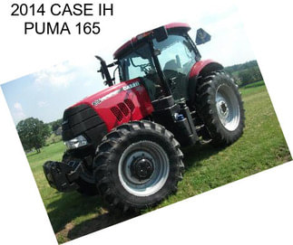 2014 CASE IH PUMA 165