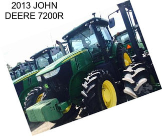 2013 JOHN DEERE 7200R