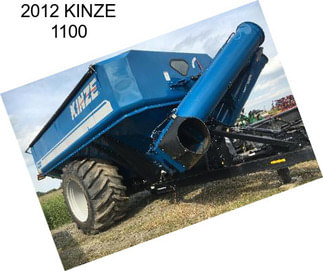 2012 KINZE 1100