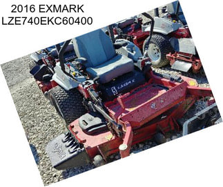 2016 EXMARK LZE740EKC60400