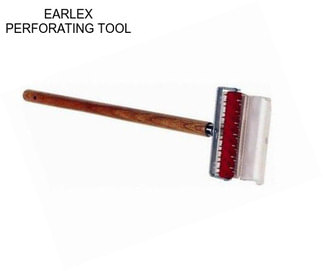 EARLEX PERFORATING TOOL