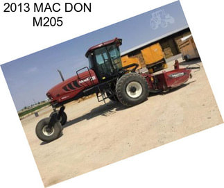 2013 MAC DON M205