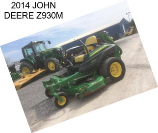 2014 JOHN DEERE Z930M