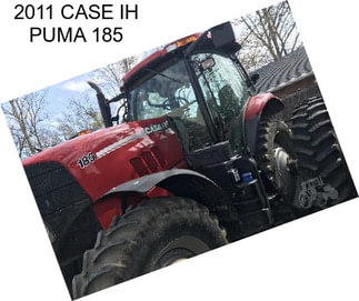 2011 CASE IH PUMA 185