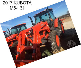 2017 KUBOTA M6-131