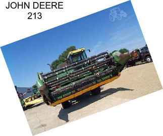 JOHN DEERE 213