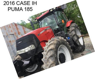 2016 CASE IH PUMA 185