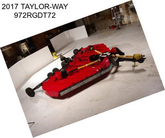 2017 TAYLOR-WAY 972RGDT72