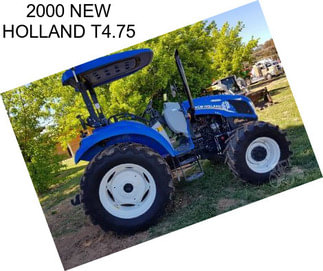 2000 NEW HOLLAND T4.75