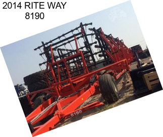 2014 RITE WAY 8190