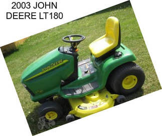 2003 JOHN DEERE LT180